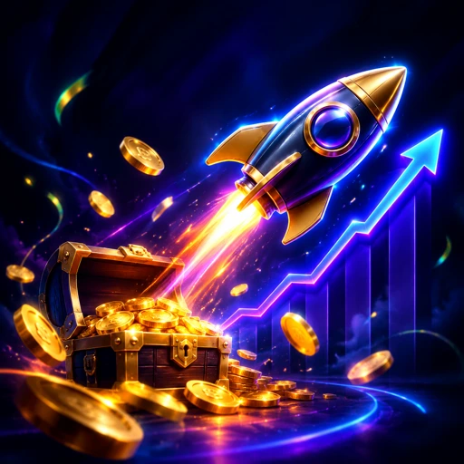 Gráfico de gestão de risco em crash games