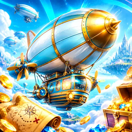 Zeppelin crash dirigível